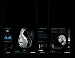 Monster Cable TRON T1 Daft Punk Headphone Packaging